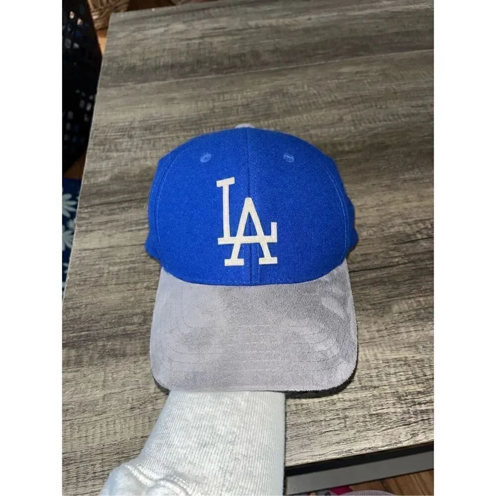 LA Dodgers *Blue Cooperstown Collection* American Needle Strapback Hat*70% Wool*
